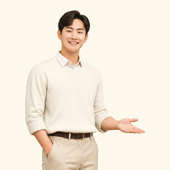 신용불량 셀토스 장기렌트 상담 신청을 안내하는 담당자